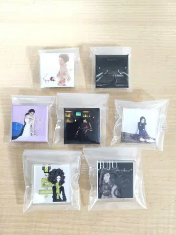 [ 새상품 ] JUJU 20주년 자켓 핀즈 컬렉션 7개 세트