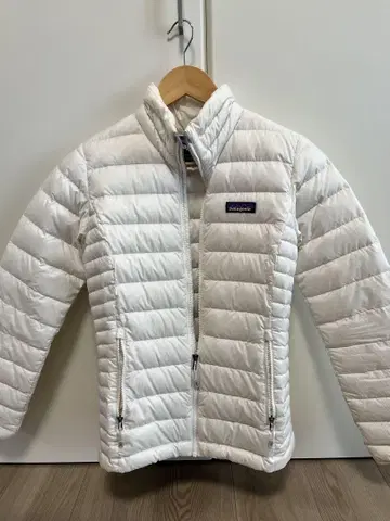 patagonia 화이트 다운 자켓