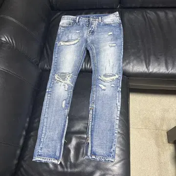 mnml 데미지 가공 청바지 29