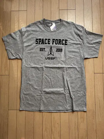 SPACE FORCE 그레이 T셔츠 USSF