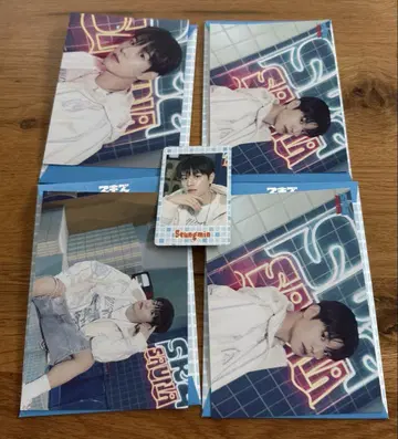 straykids 스키즈 승민 사우나 팝업 랜티큘러 트레이딩 카드