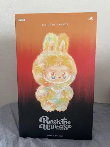 POP MART BIG INTO ENERGY 봉제 인형 락 더 유니버스