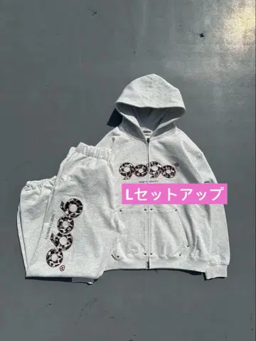 9090 OG 로고 어소트 셋업 그레이 L