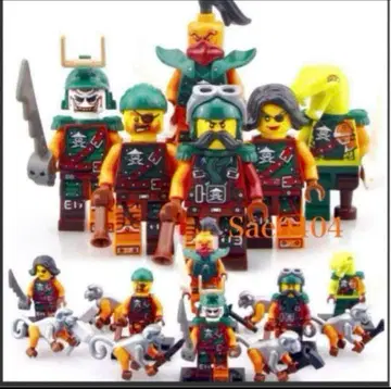 닌자 블록 닌자고 천공의 해적들 원숭이 레치 총 12체 레고 호환