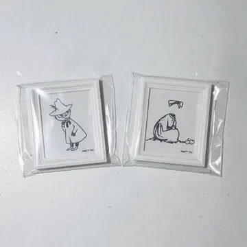 무민샵 한정판 마그넷 액자 MOOMINSHOP 스너프킨 니니