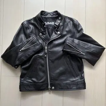 Schott x JEANASIS 라이더스 여성용 프리 사이즈