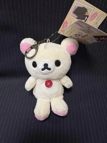 미사용 새상품 코리락쿠마 외출 봉제 인형 키링 산엑스