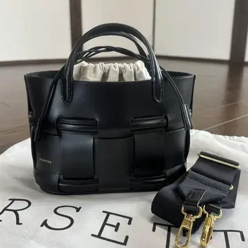 [ 새상품급 ] ORSETTO RETE 오르세토 미니 숄더백 블랙