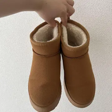 브라운 어그 부츠