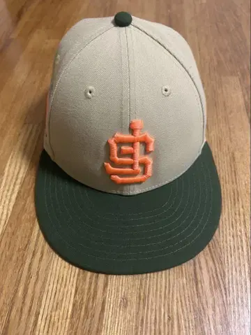 59FIFTY 야구 모자 베이지/그린