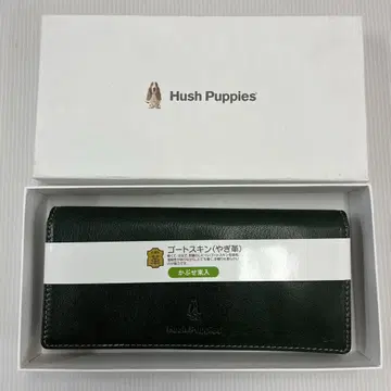 Hush Puppies 다크 그린 장지갑