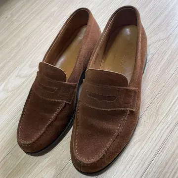잘란 스리와야 스웨이드 브라운 코인 로퍼 UK6 (25cm)