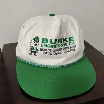 80s~ 빈티지 NISSIN 돼지 자수 패치 로고 트래커 캡