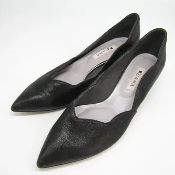 DIANA 24cm 블랙 심플 펌프스 일본제 블랙