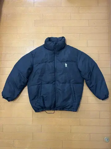 U.S. POLO ASSN. 블랙 다운 자켓 S 사이즈