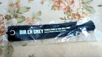 DIR EN GREY 2025년 해외 투어 홍콩 공연 입장 혜택 북마커