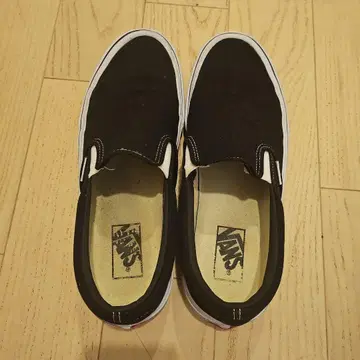 VANS 블랙 슬립온