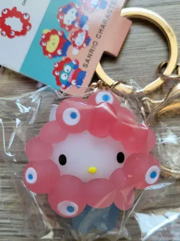 오사카 간사이 엑스포 산리오 미야쿠미야쿠 헬로키티 클리어 키링
