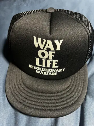 rats WAY OF LIFE MESH CAP 25ss 블랙