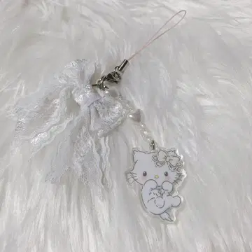 헤이세이 리본 시리즈 챠미 키티 시크릿 스트랩 헤이세이 레어