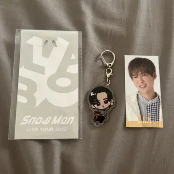 SnowMan 메구로 렌 LABO LIVE TOUR 2022 아크릴 키링