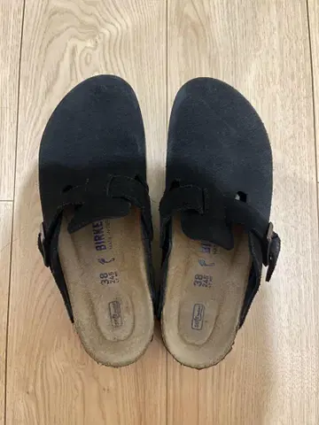 버켄스탁 38 24.5cm 보스턴 블랙