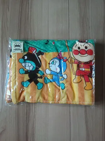 호빵맨 타월 컬러풀