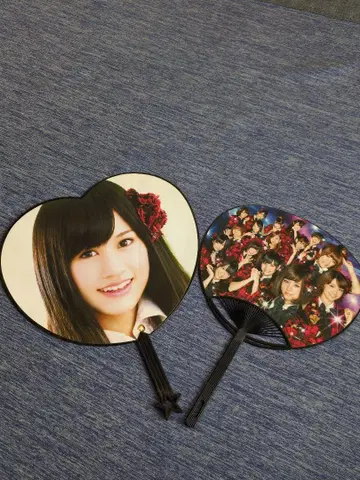 AKB48 부채 세트 하트형