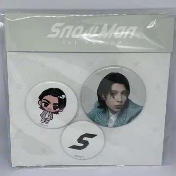 SnowMan 스노우만 팝업 캔뱃지 세트 라울 한국