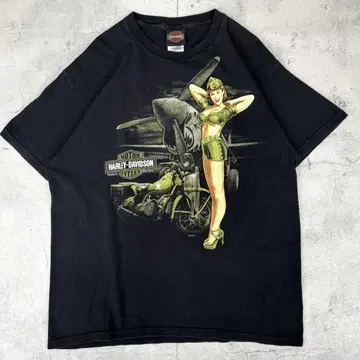 Harley-Davidson 밀리터리 걸 Tee