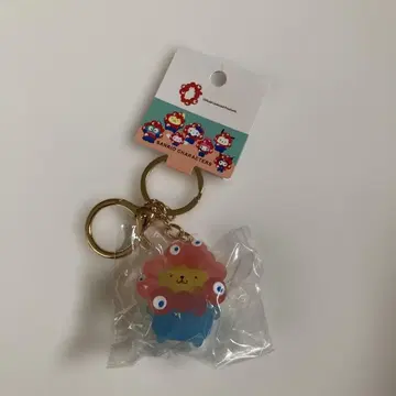 오사카 간사이 엑스포 산리오 미야쿠미야쿠 폼폼푸딩 클리어 키링