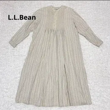 L.L.Bean (엘엘빈) 티롤리안 원피스 셔츠 원피스 롱