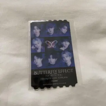 FANTASTICS 클리어 픽처 티켓