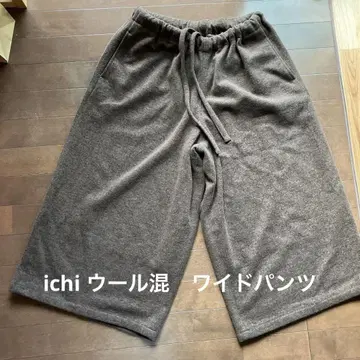 ichi 와이드 팬츠