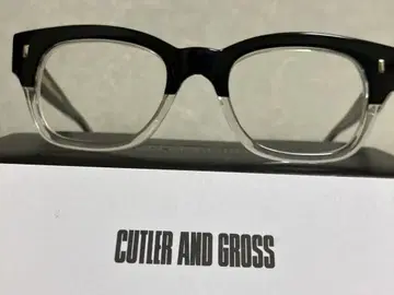 CUTLER AND GROSS 안경 블랙/클리어 M:0772 C:GB
