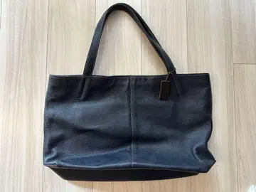 STEFANOMANO stefanomano 네이비 가죽 토트백
