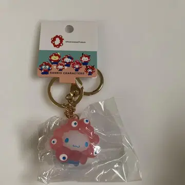 오사카 간사이 만박 산리오 미야쿠미야쿠 시나모롤 클리어 키링