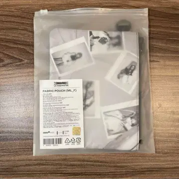 LE SSERAFIM [EASY] FABRIC POUCH 패브릭 파우치