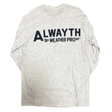 ALWAYTH x VANS L/S 올웨이즈 x 반스 롱T
