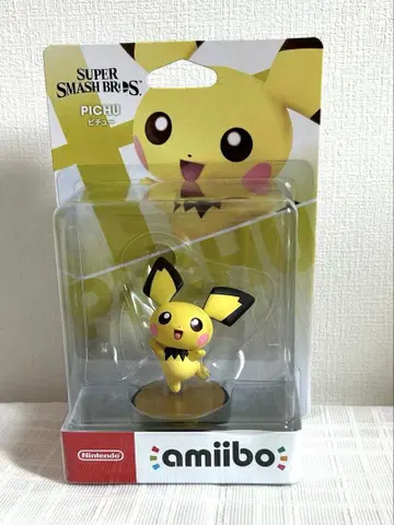 [ 미개봉 새상품 ] 닌텐도 amiibo [ 피츄 ]