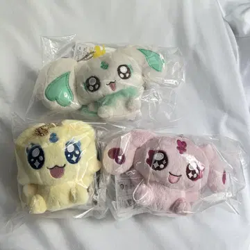 제일복권 빛의 전사 프리큐어 봉제 인형 멕플 미플 폴룬