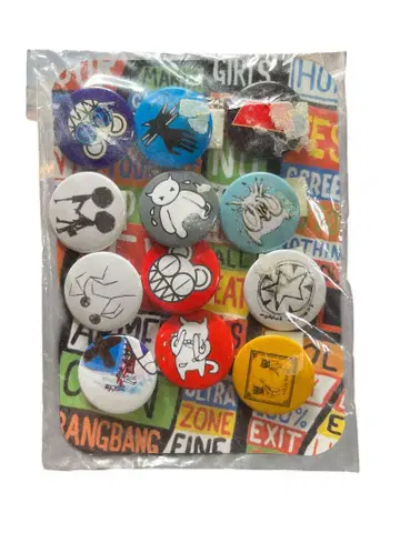 [ 미개봉 ] RADIOHEAD 라디오 헤드 캔뱃지 세트