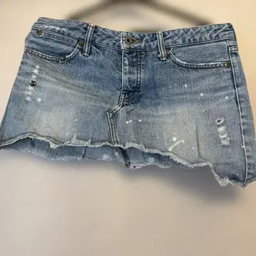 IFSIXWASNINE MUDMAX 데님 미니 스커트 27