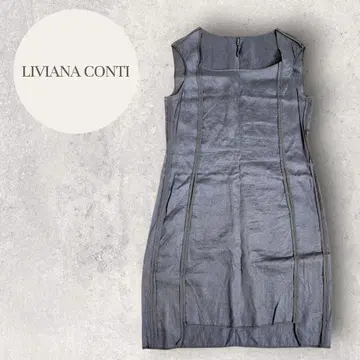 [ 새상품급 ] LIVIANA CONTI 리비아나 콘티 슬리브리스 원피스