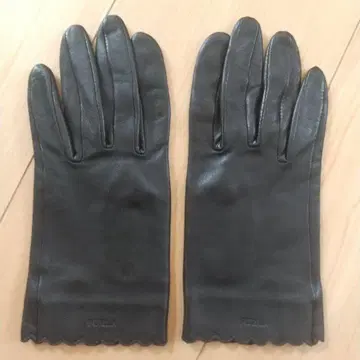 가죽 장갑 블랙