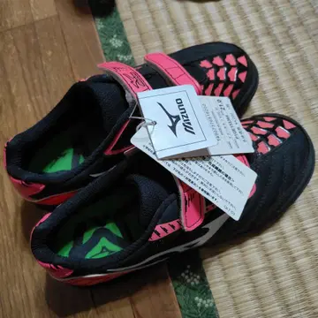 Mizuno 축구화 21.0cm 블랙/핑크