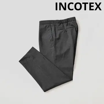 INCOTEX 인코텍스 SUPER100's 울 이지 슬랙스