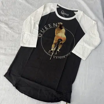 moussy Queen 콜라보 7부 소매 티셔츠 택 포함 미사용 새상품