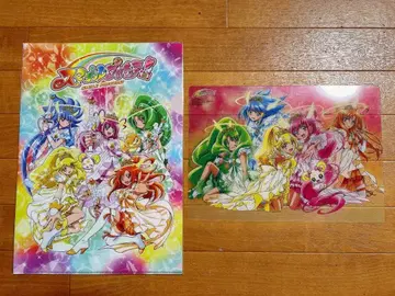 스마일 프리큐어 책받침 아니메쥬 부록 특전 2장 세트