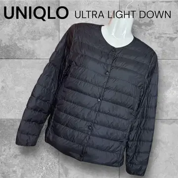 새상품급 UNIQLO 울트라 라이트 다운 블랙 다운 자켓 M